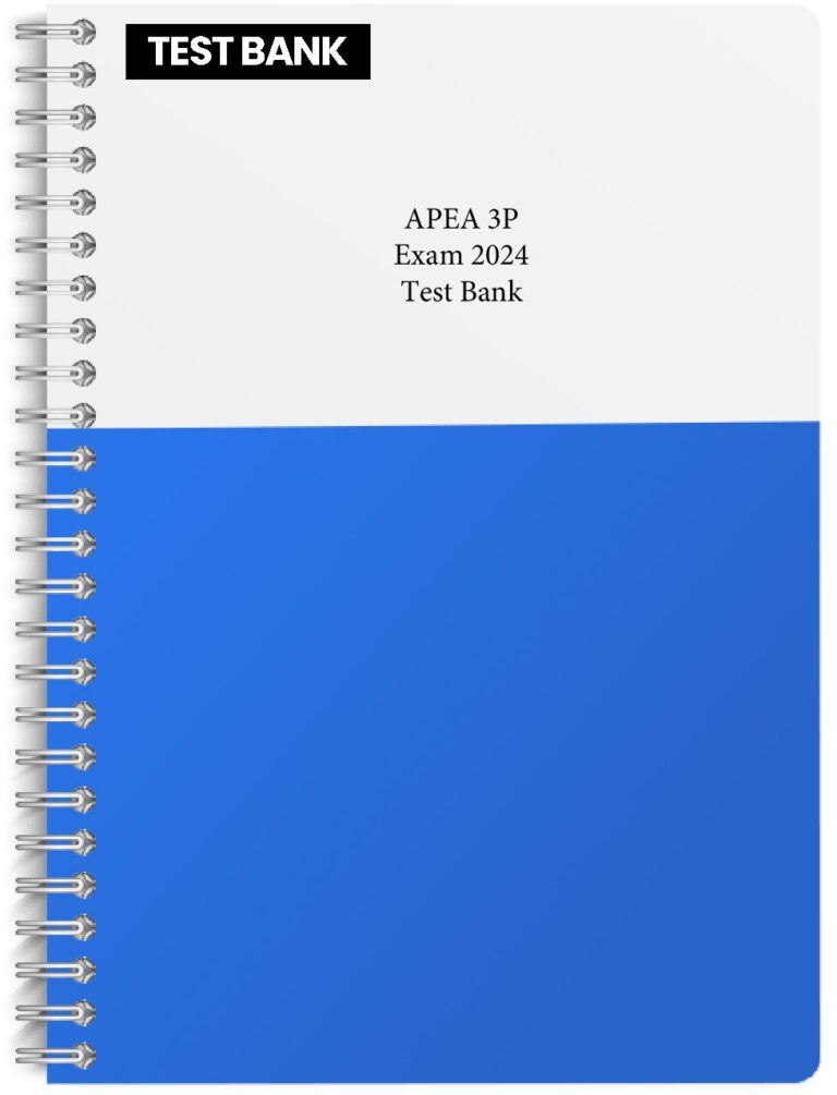 Comprehensive Coverage for the APEA 3P Exam 2024